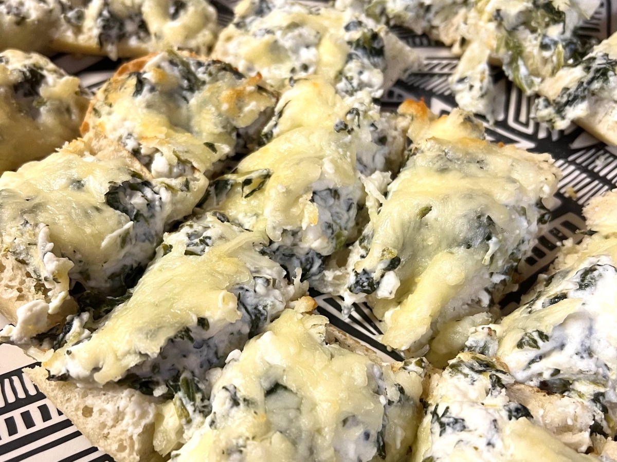Spinach Dip Bread