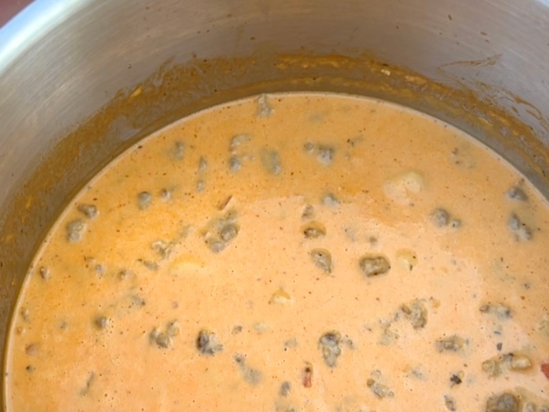 Creamy Sausage and Gnocchi&nbsp;Soup